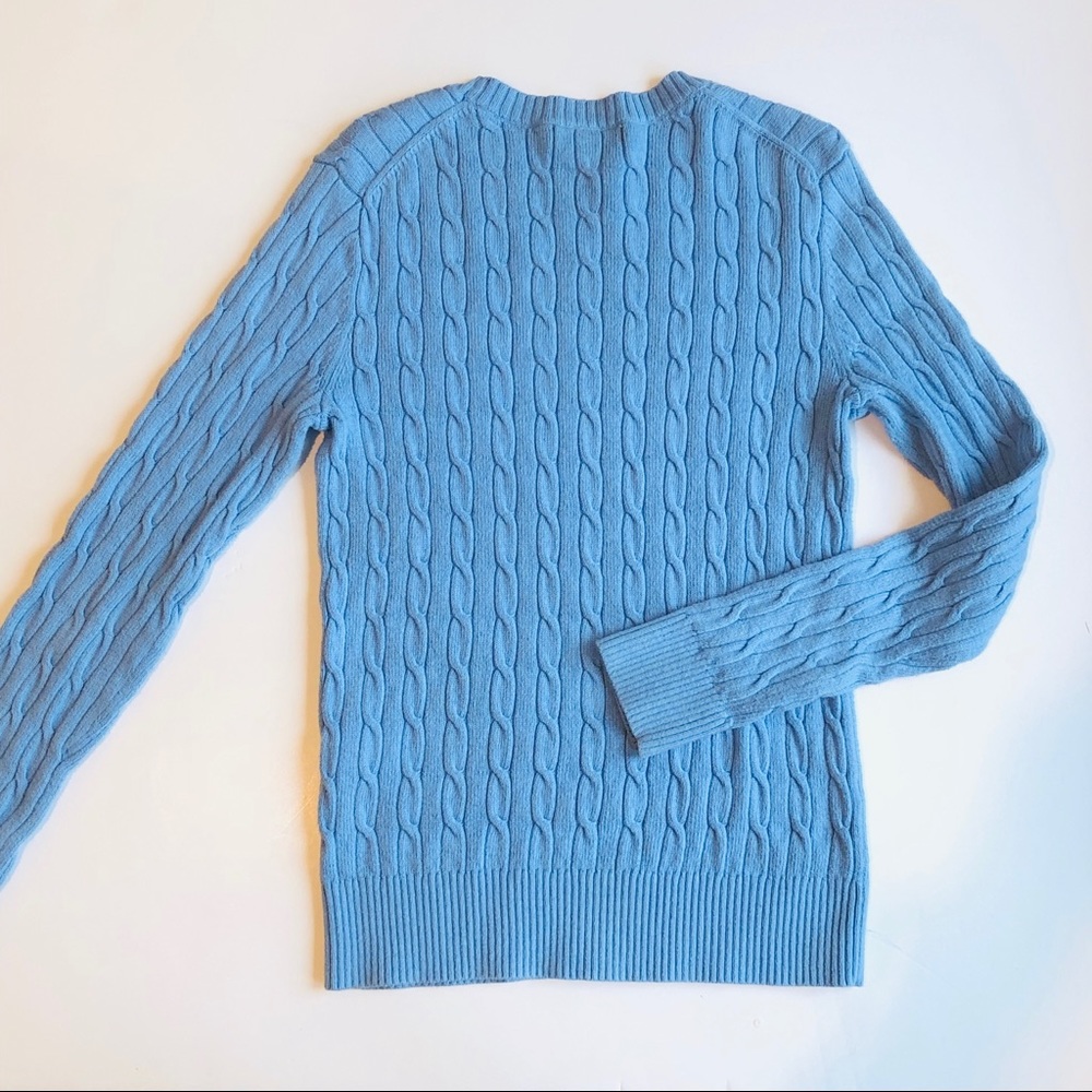 Lands End cable knit sweater - Picture 3 of 3